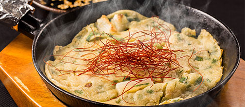 もちぢみ〜お餅入のチヂミです〜